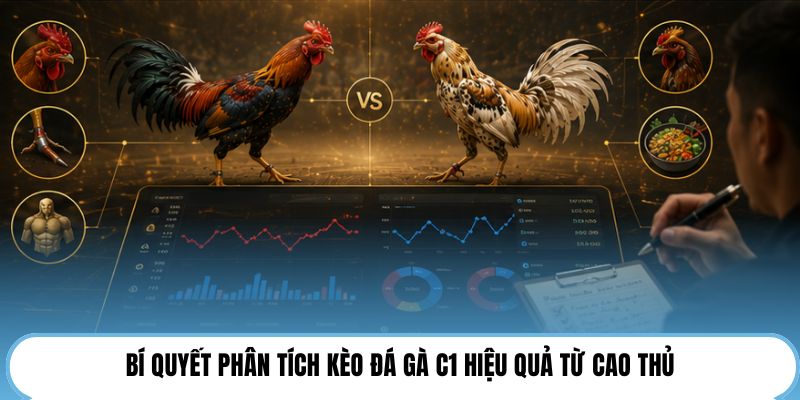 Bí quyết phân tích kèo đá gà C1 hiệu quả từ cao thủ