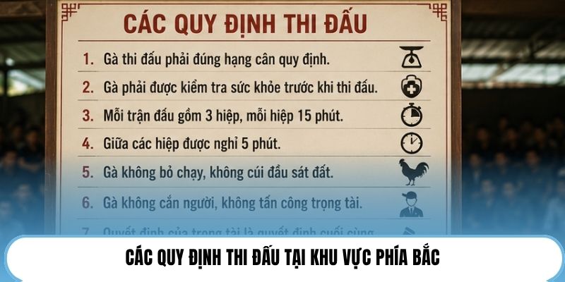 Các quy định thi đấu tại khu vực phía Bắc