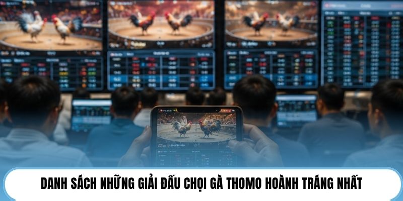 Danh sách những giải đấu chọi gà Thomo hoành tráng nhất
