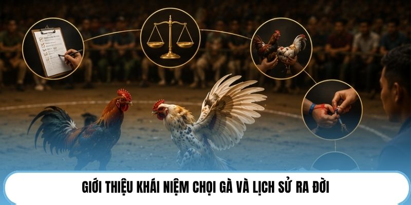 Giới thiệu khái niệm chọi gà và lịch sử ra đời