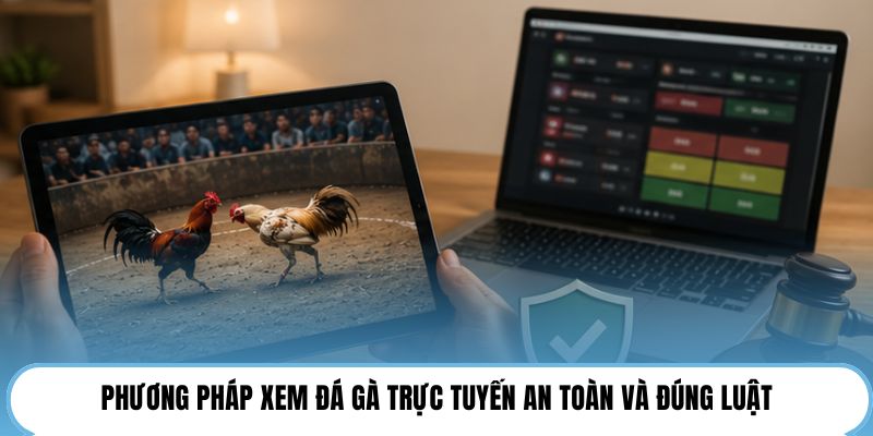 Phương pháp xem đá gà trực tuyến an toàn và đúng luật